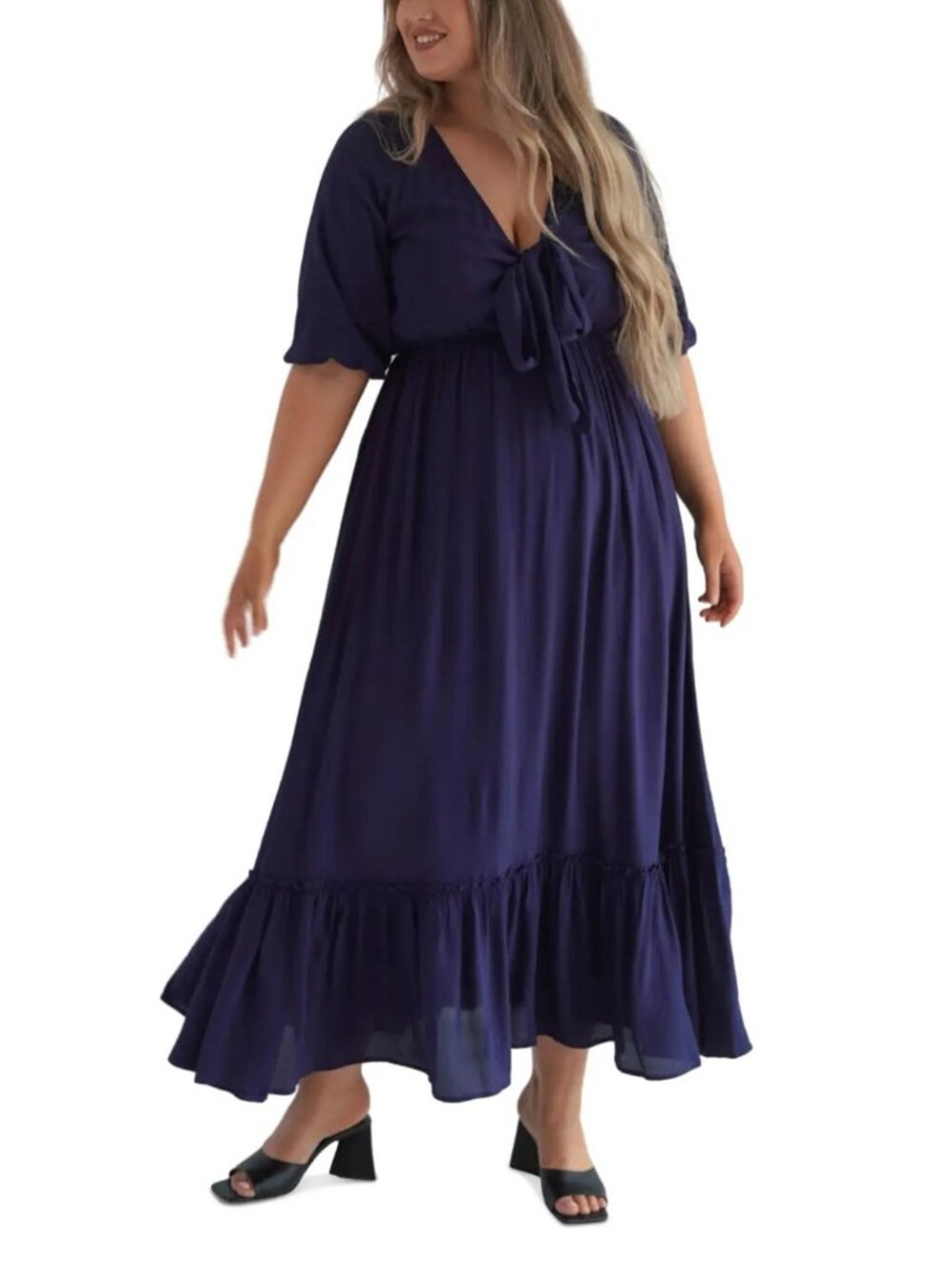 Dani Marie Tara Maxi Dress in Navy - NWT!